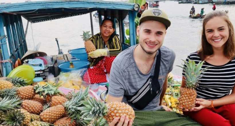 The unique river life along the Mekong Delta